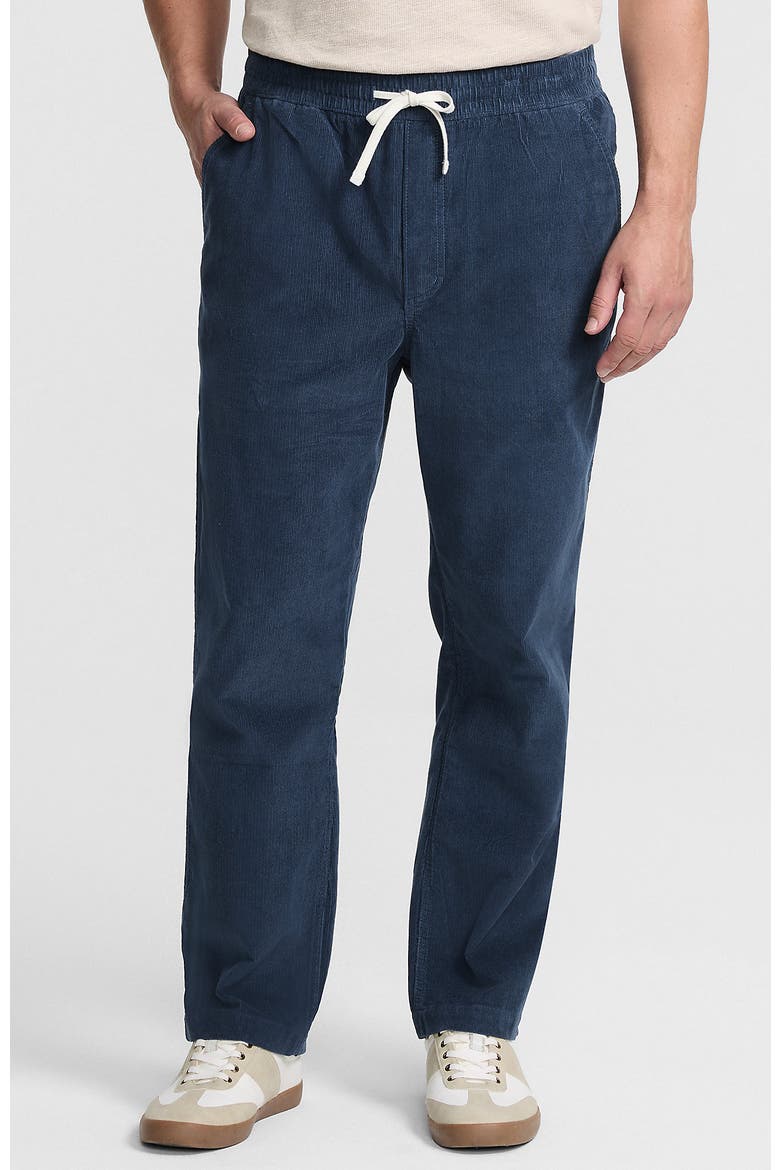 Classic Fit Coastal Corduroy Deck Pant, Main, color, Deep Ocean