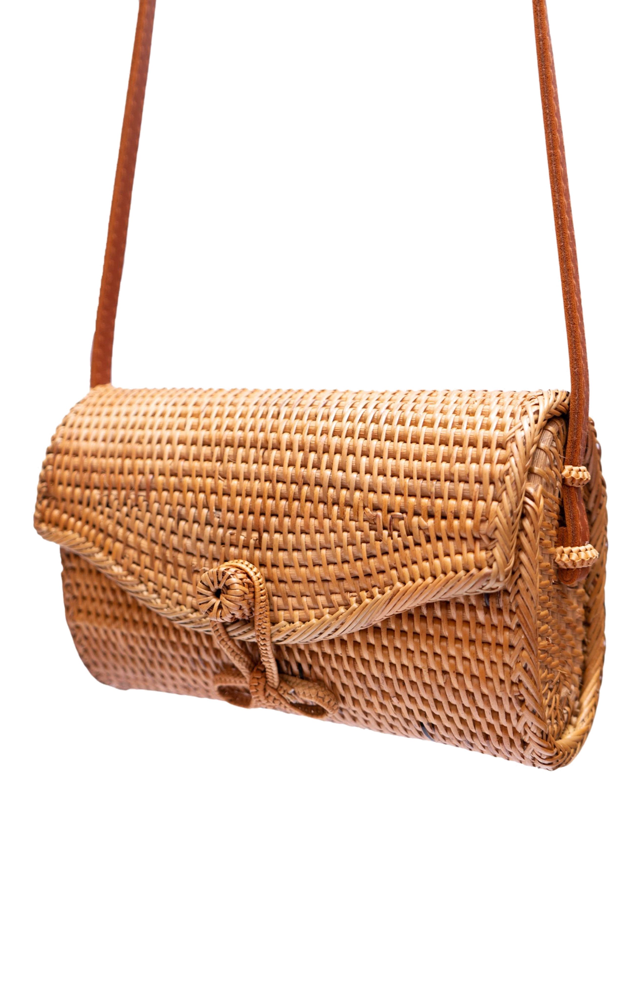 Jelavu Lana Handwoven Rattan Crossbody Bag, Alternate, color, 