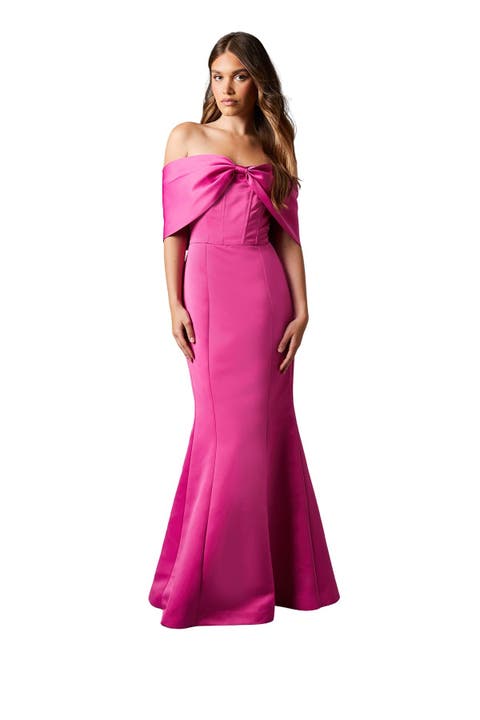 Fishtail Maxi Occasion Dress