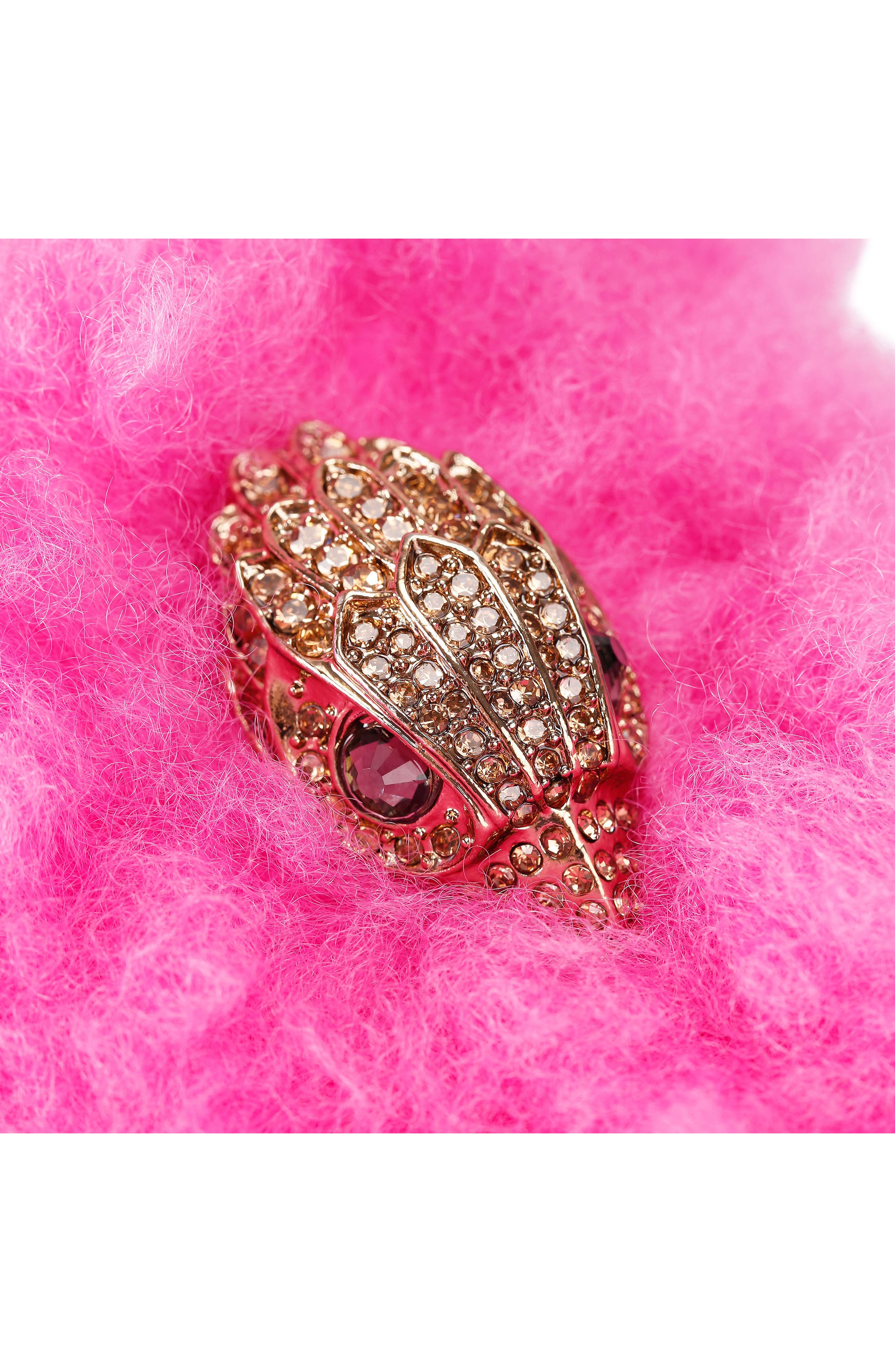 Kurt Geiger London Kensington Faux Shearling Scuff Slipper, Alternate, color, 