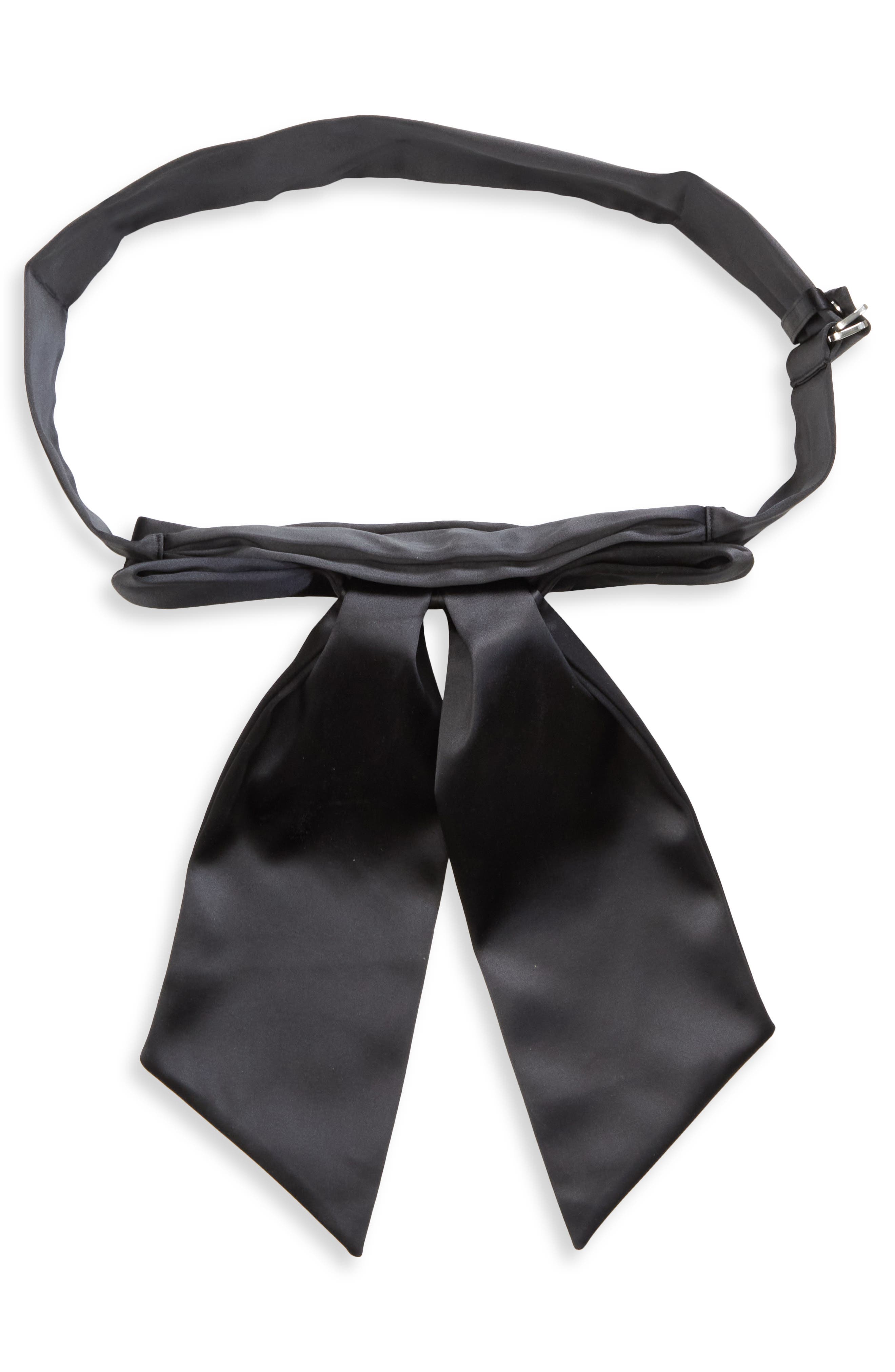 Sandy Liang Bow Satin Belt Bag, Alternate, color, 