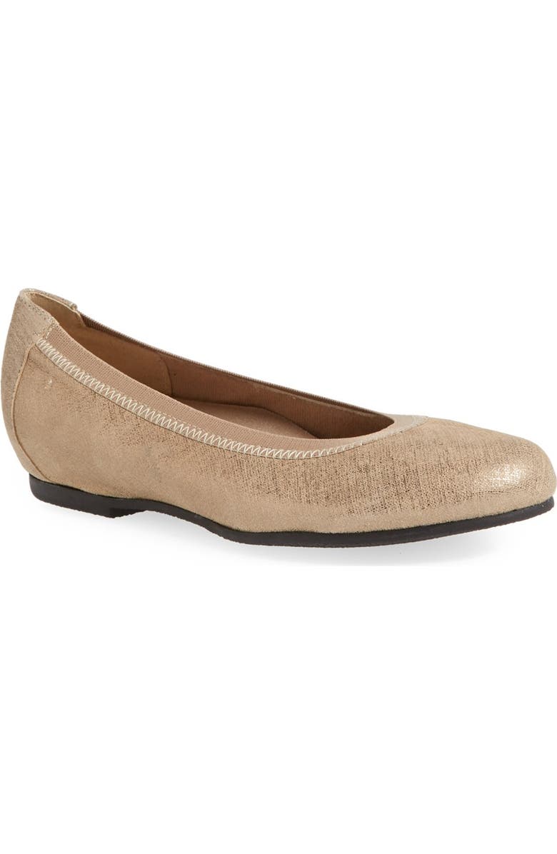 Munro 'Ashlie' Flat, Main, color, Gold