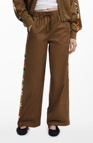 Desigual Cotton Drawstring Pants