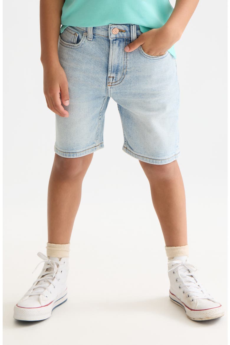 The Pitch Loose Kids' Denim Shorts, Alternate, color, BORDERLAND