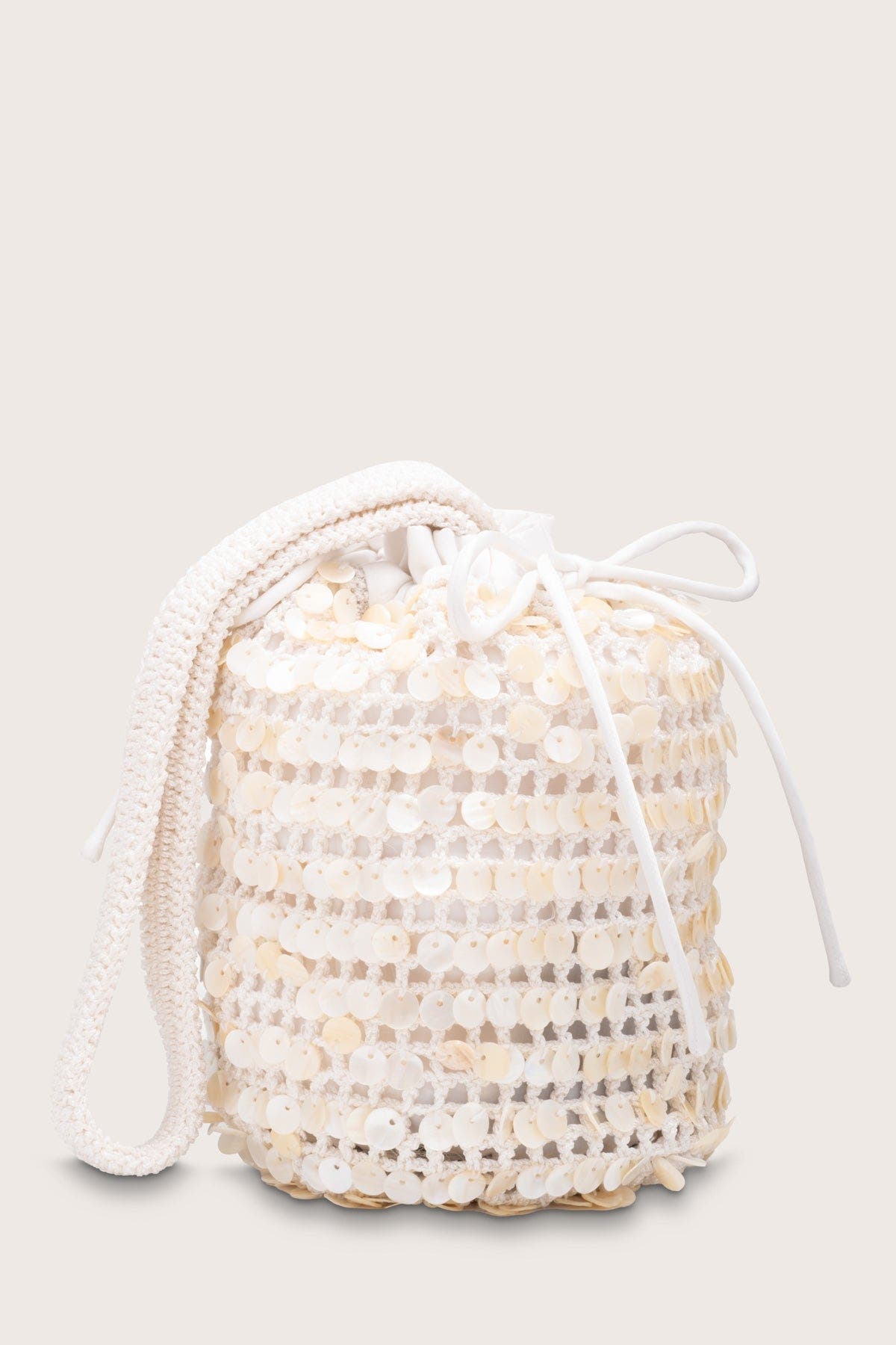 Lyra Shell Bag, Alternate, color, Ivory