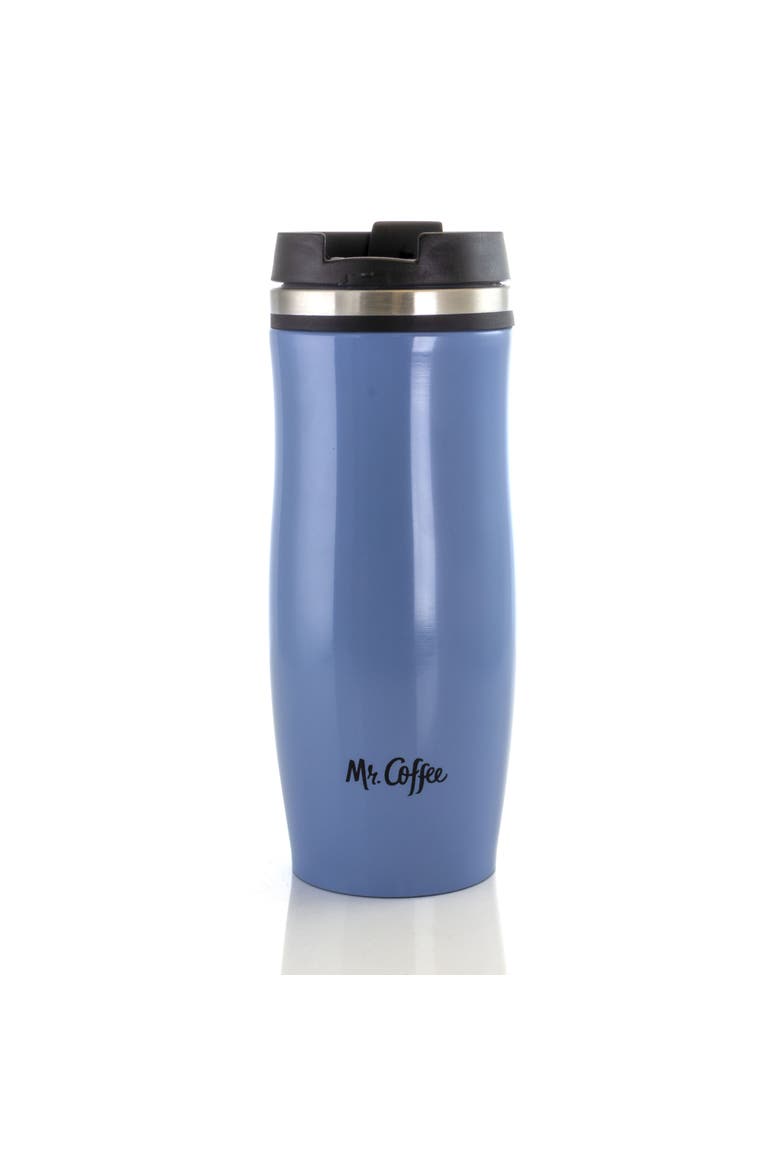 12.5 Ounce Stainless Steel Insulated Thermal Travel Mug Set of 3, Alternate, color, Blue
