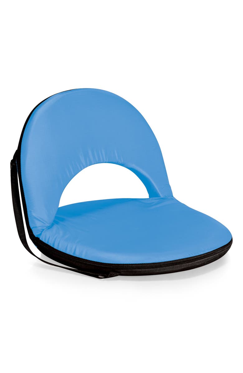 Picnic Time Oniva Portable Reclining Seat, Main, color, Sky Blue