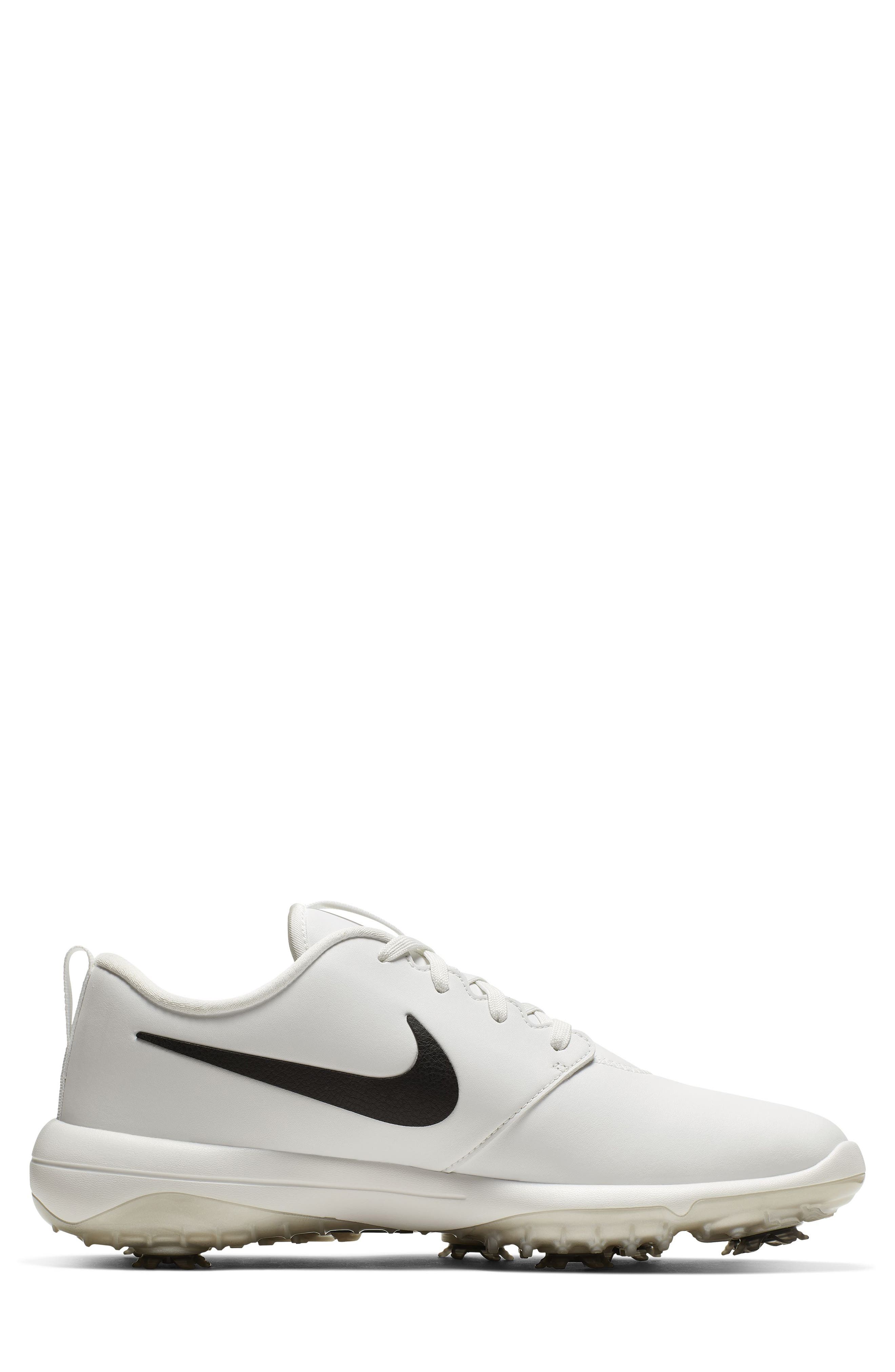 Roshe G Tour Golf Shoe, Alternate, color, SUMMIT WHITE/ BLACK