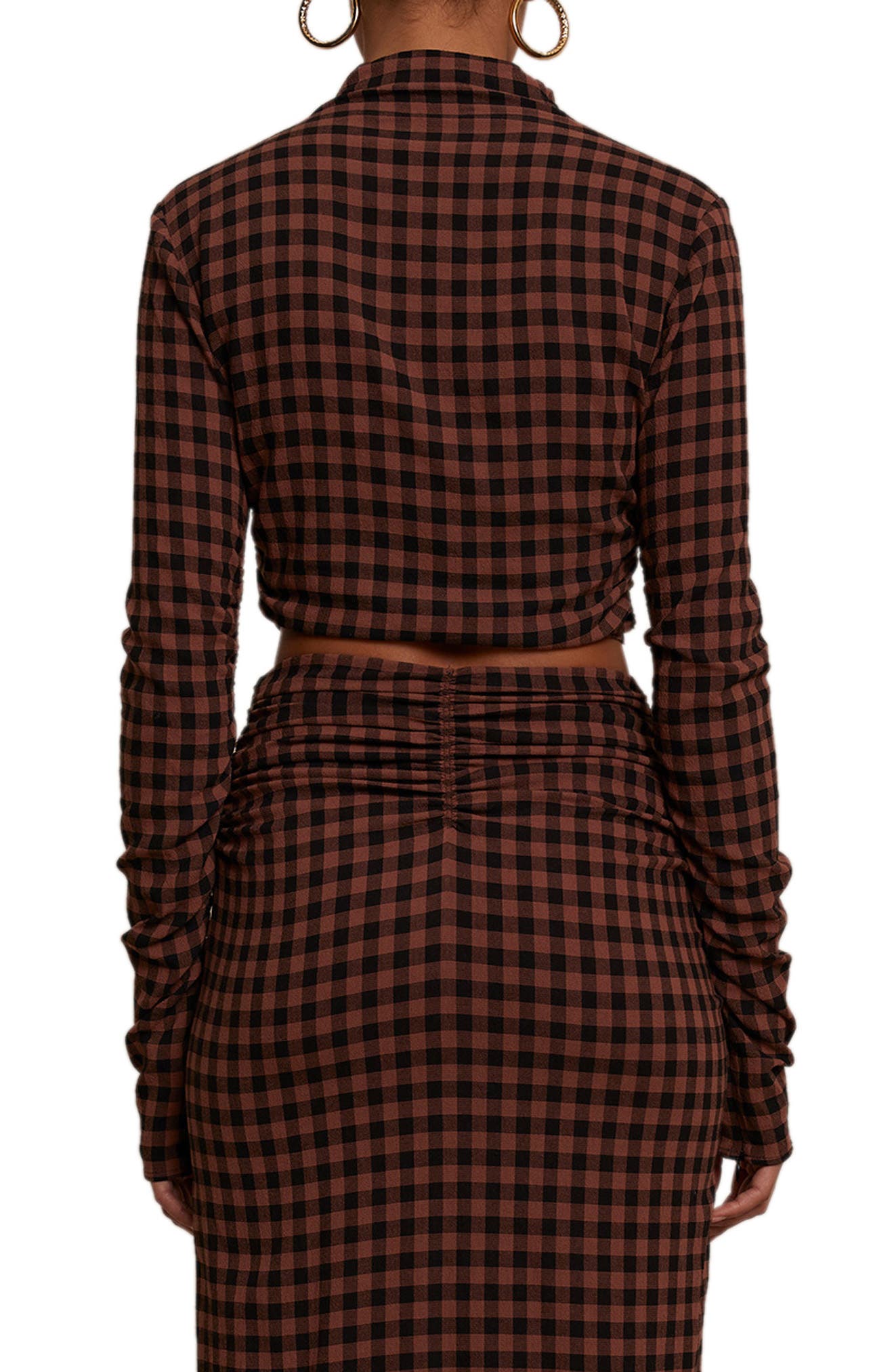 Oryn Ruched Crop Top - image 2