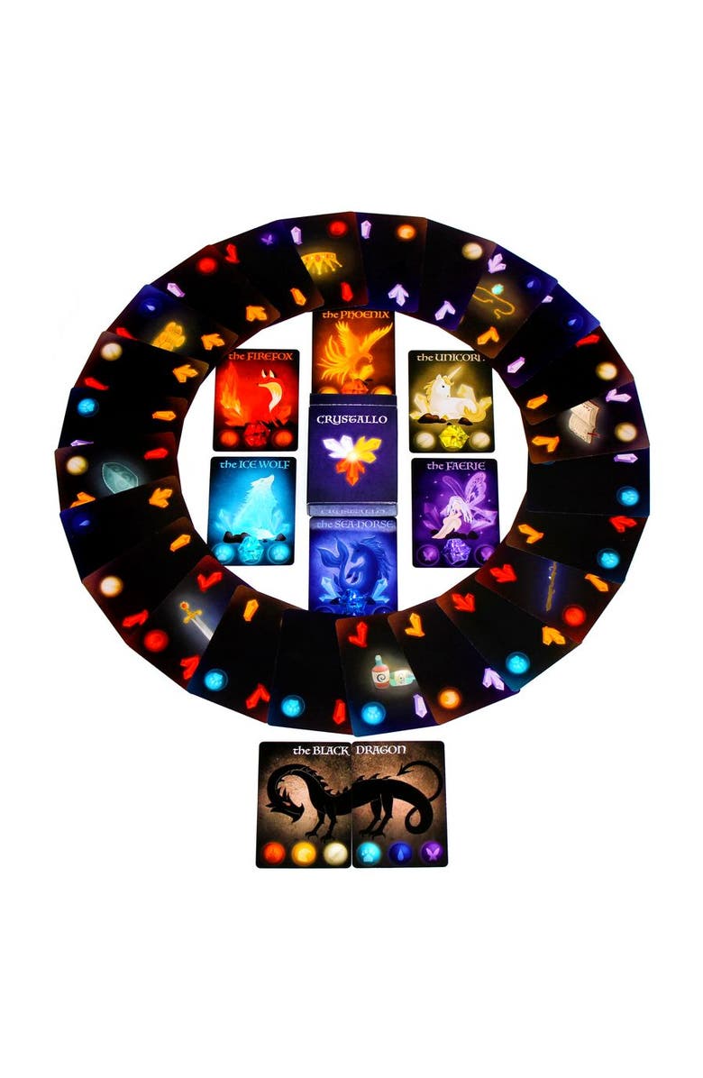 Deep Water Games Deepwater Games Crystallo Puzzle Abstract Card Game, Alternate, color, 