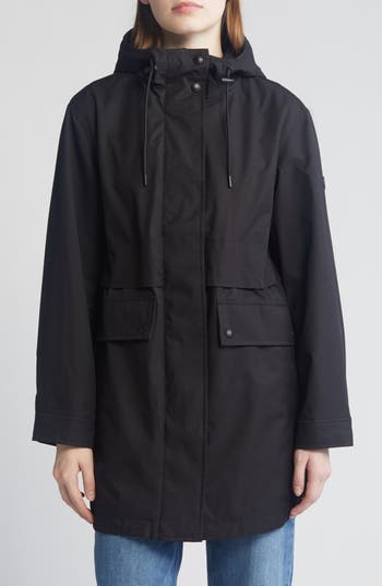 Sam Edelman Hooded Jacket in Black at Nordstrom Rack, Size X-Small