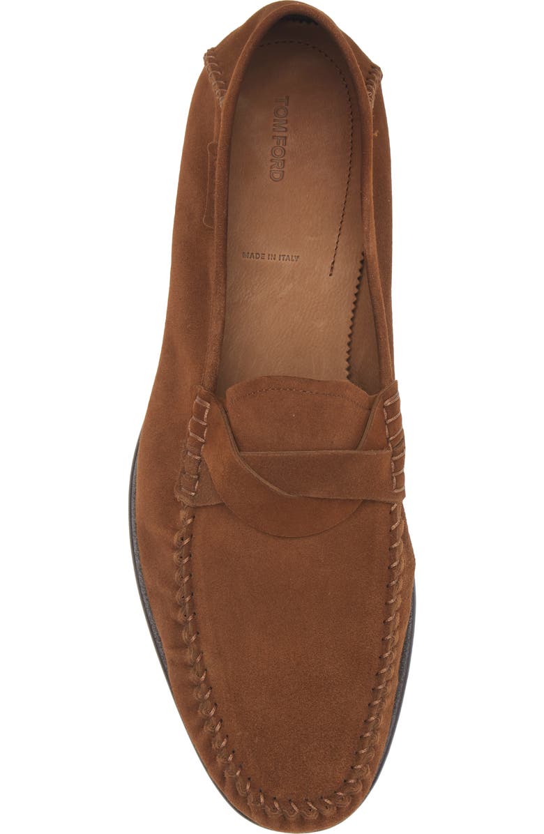 TOM FORD Ripley Loafer, Alternate, color, Whisky