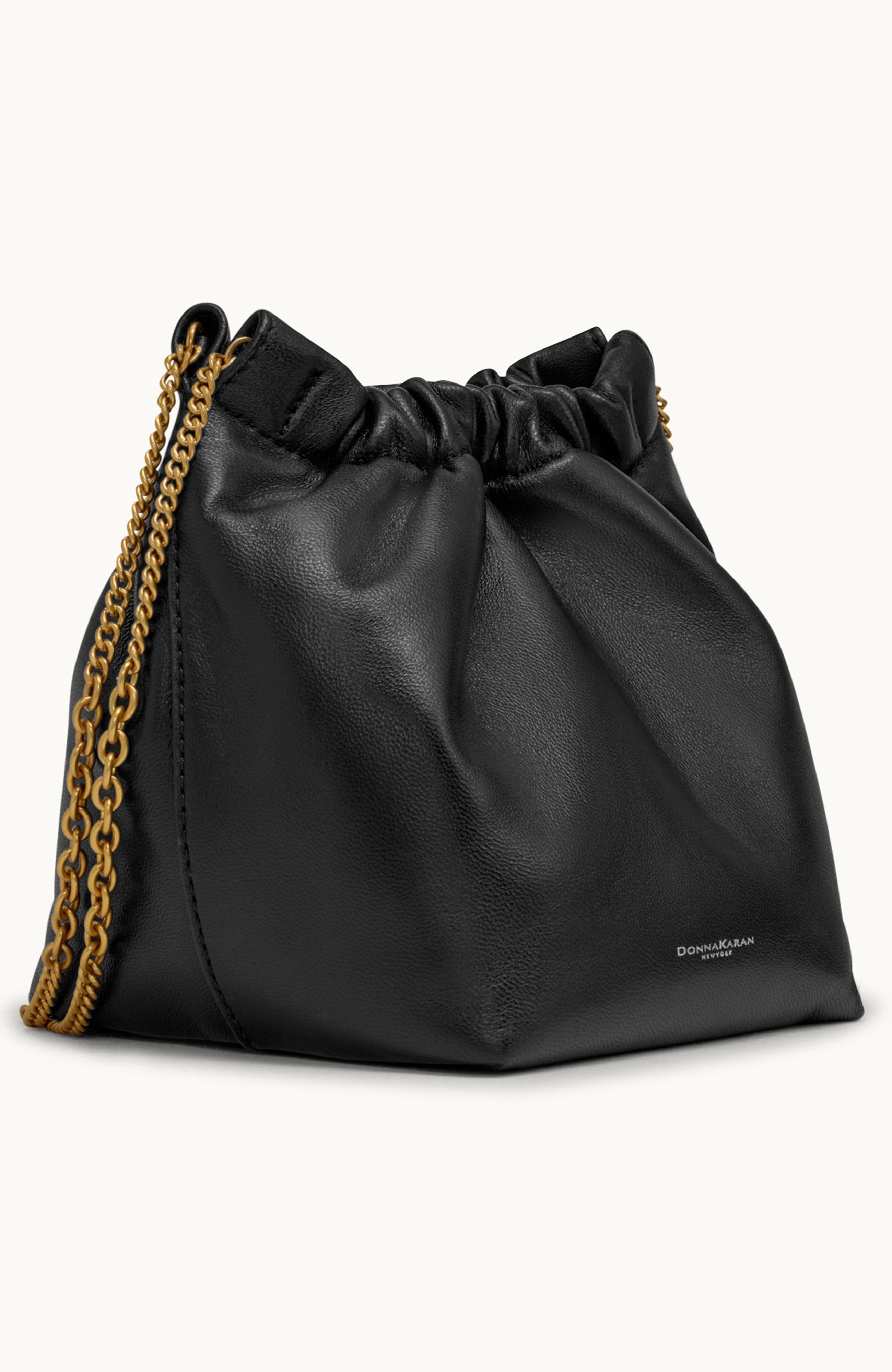 Donna Karan New York Rosedale Crossbody, Alternate, color, Black/Gold