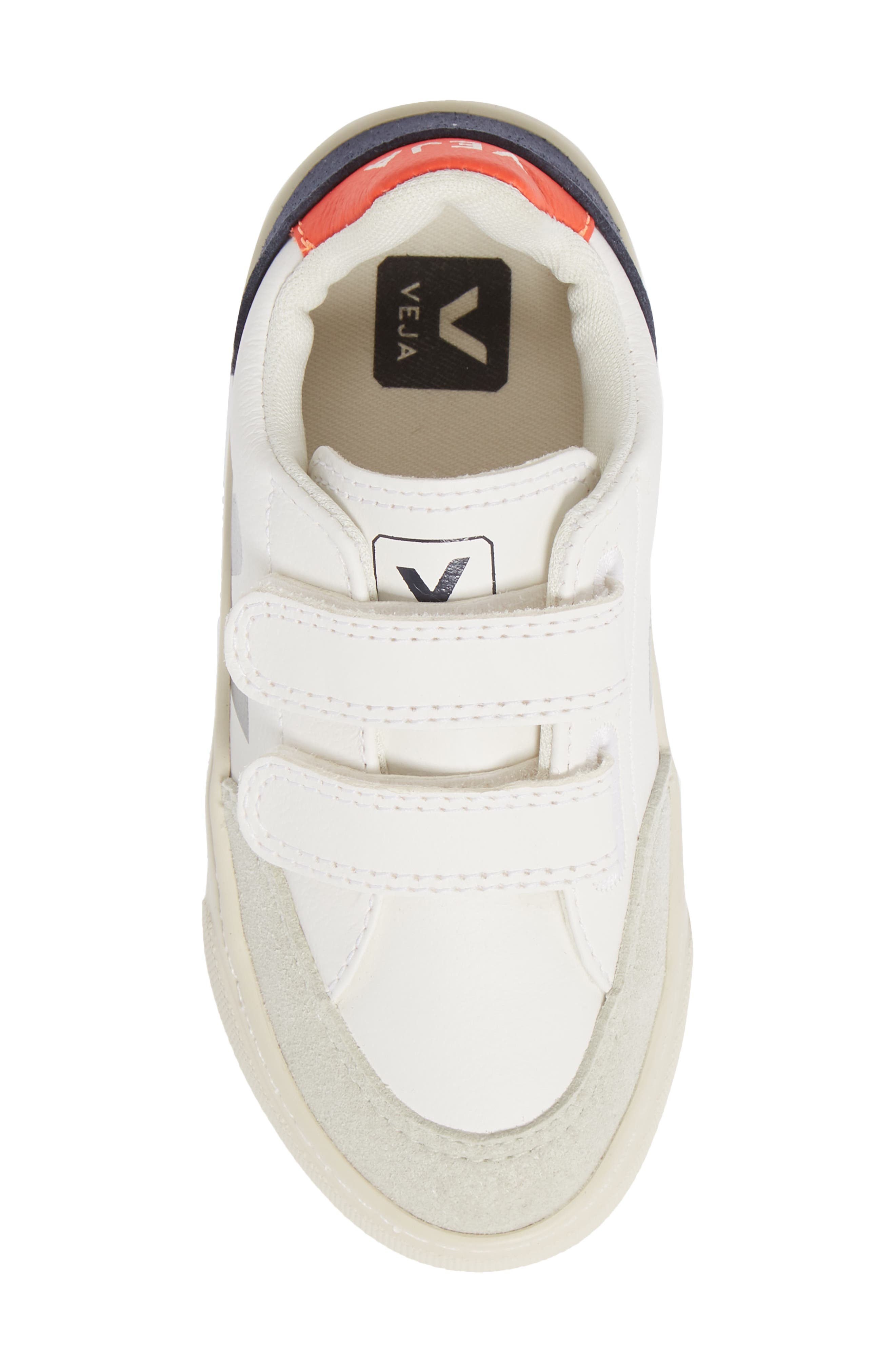 Kids' Small V-12 Sneaker, Alternate, color, WHITE/ MULTI DRIED PETAL