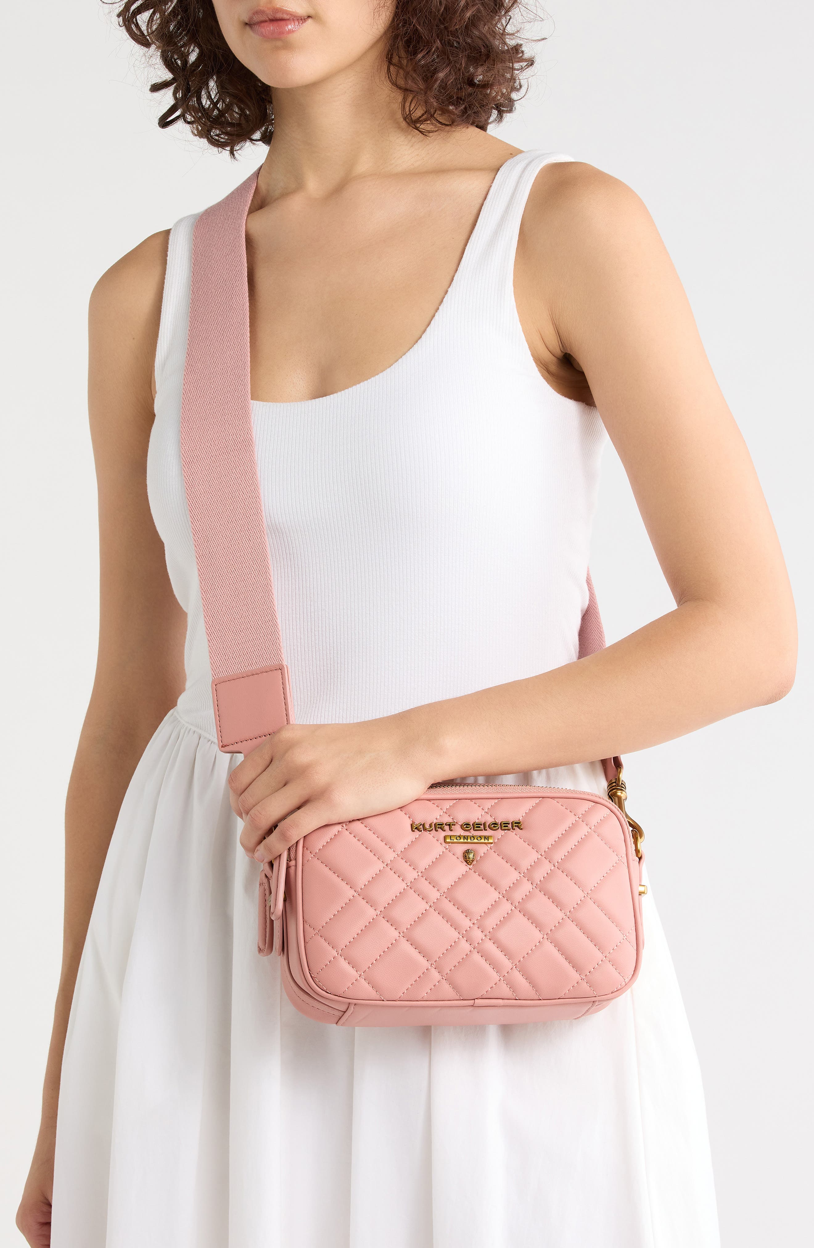 Brixton Camera Crossbody Bag, Alternate, color, LIGHT/ PASTEL PINK