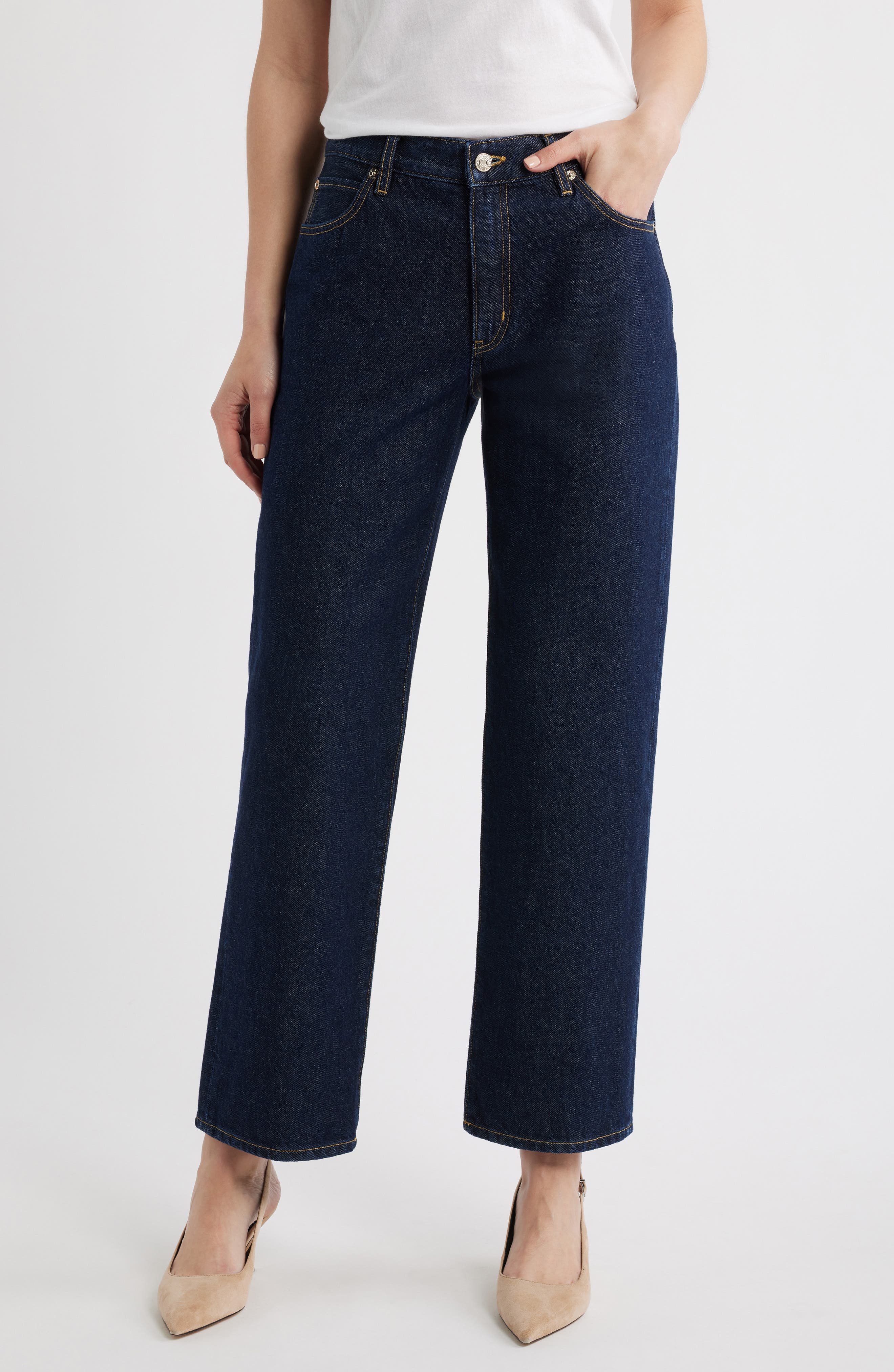 The Hang Long Straight Leg Jeans