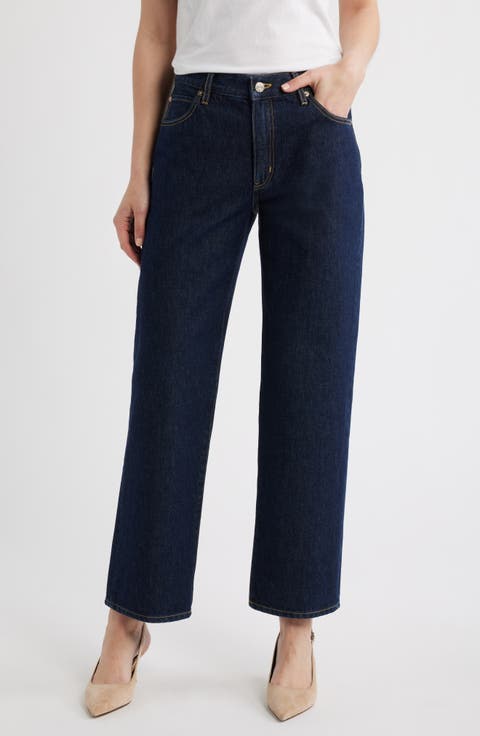 The Hang Long Straight Leg Jeans (Rinse)