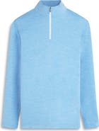 Bugatchi Quarter Zip Performance Pullover