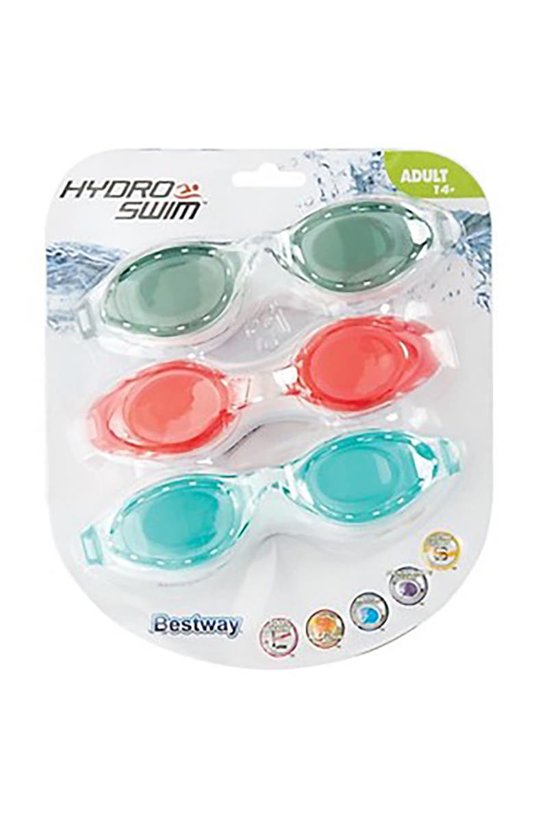 Hydro-Swim Hydroswim Belize Goggle Set, Main, color, Multicolored