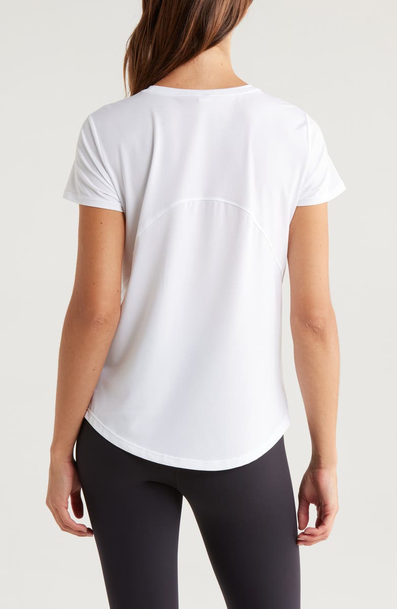 Zella Power T-Shirt, Alternate, color, White