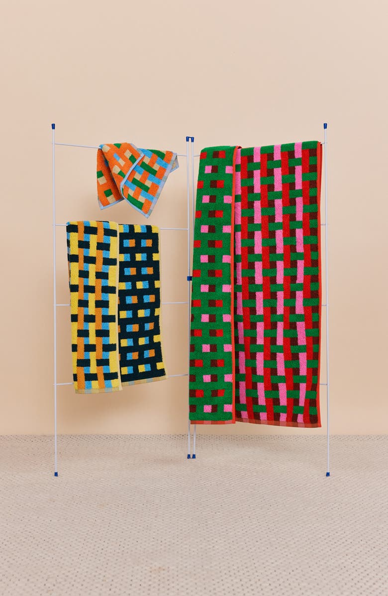 Dusen Dusen Weave Pattern Bath Towel, Alternate, color,