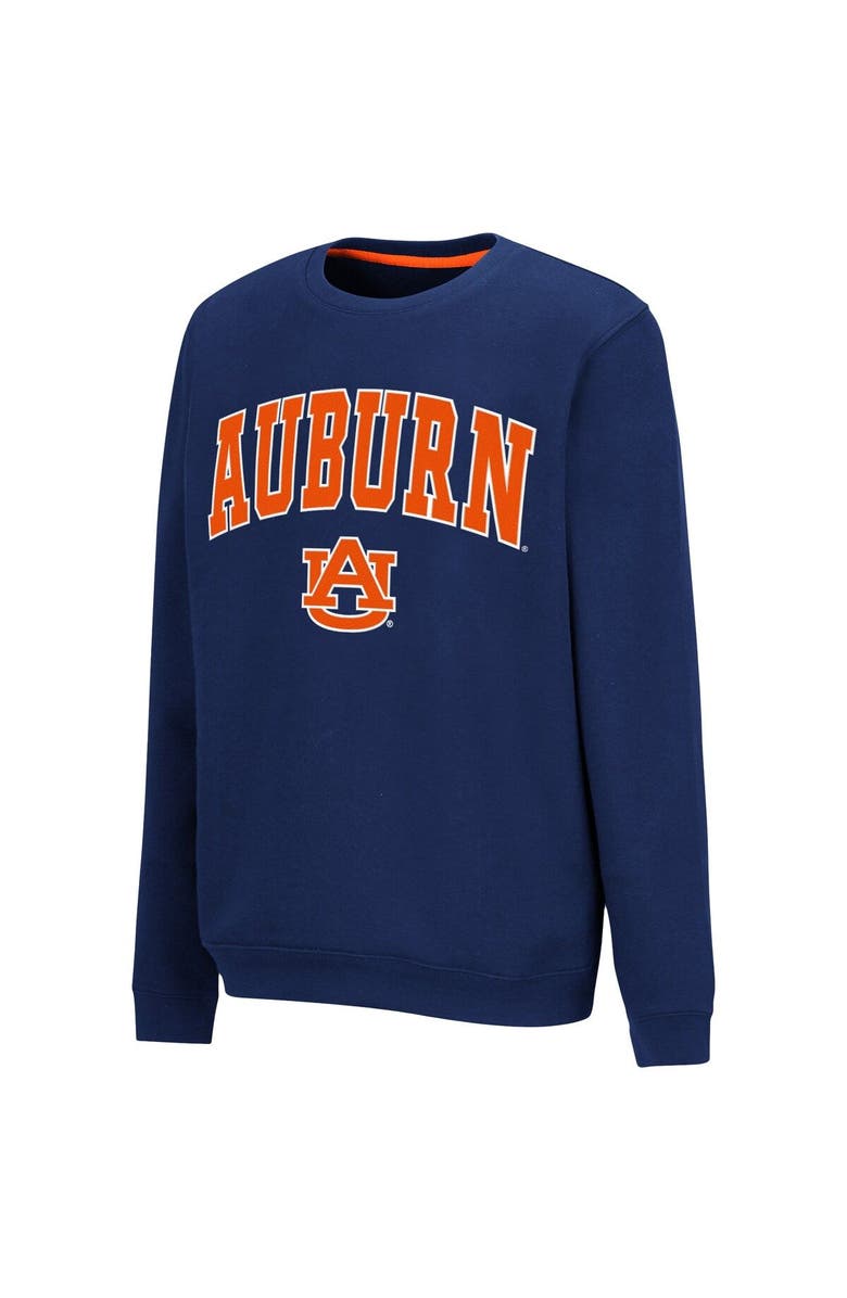 COLOSSEUM Youth Colosseum Navy Auburn Tigers Campus Pullover Sweatshirt, Alternate, color, 
