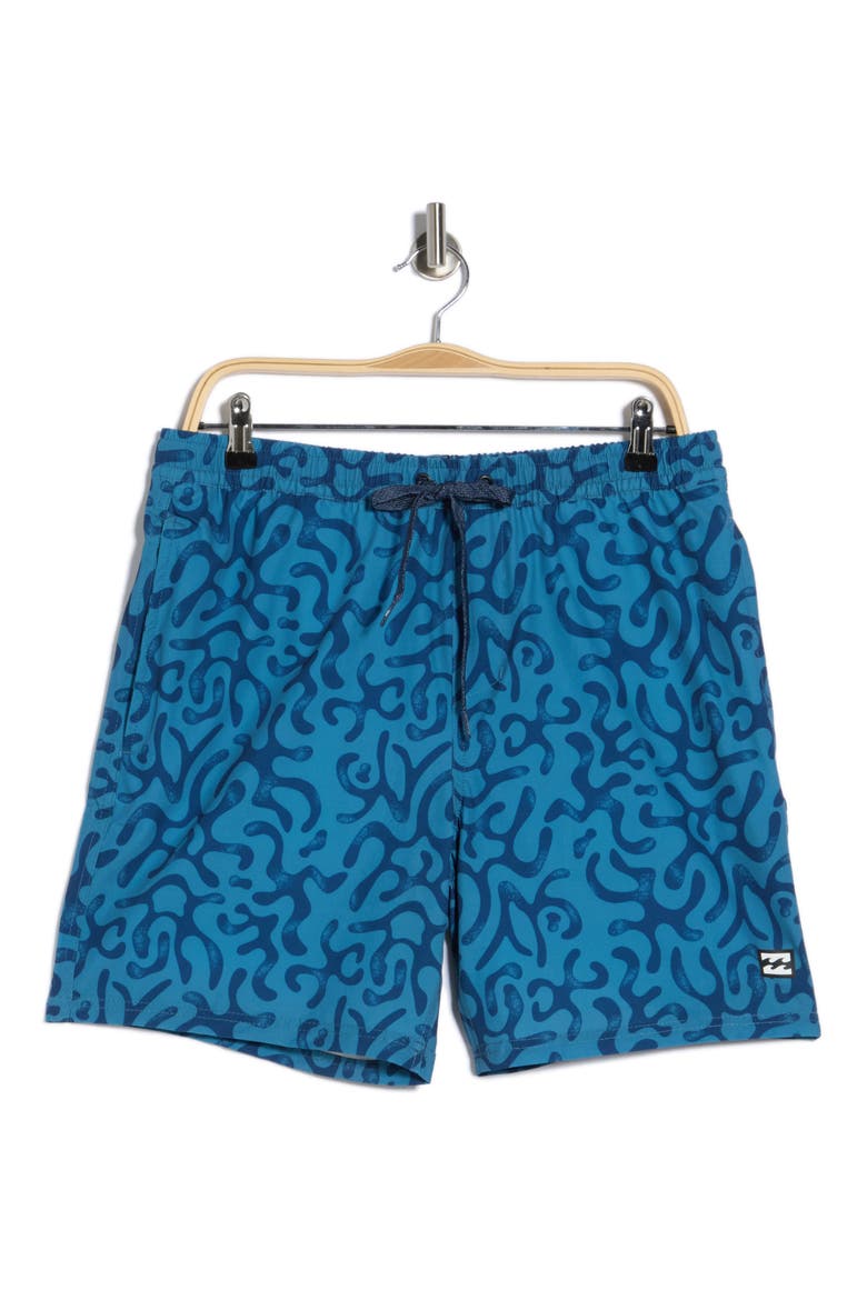 Grom Volley Swim Trunks, Alternate, color, REAL TEAL