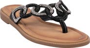 GOOD CHOICE NEW YORK Vania Embellished Flip Flop
