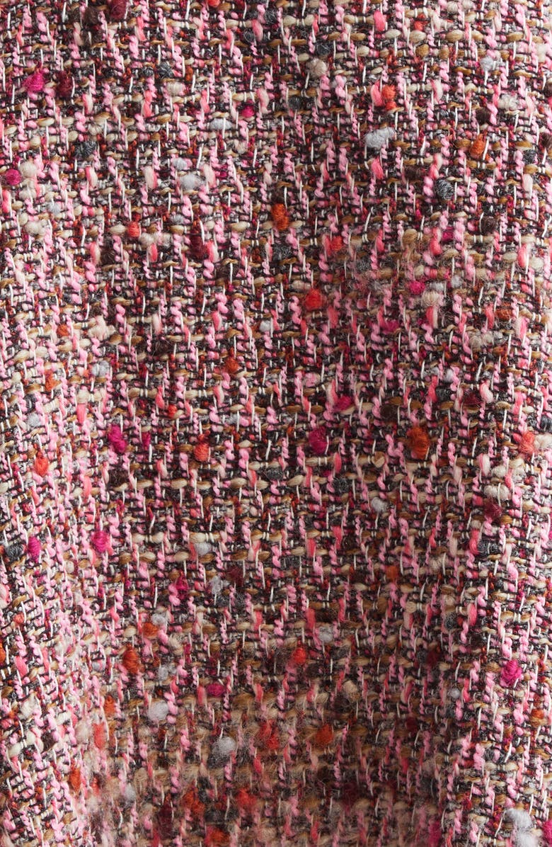 DIESEL<sup>®</sup> O-Riella Deconstructed Bouclé Midi Skirt, Alternate, color, Fuschia