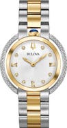 BULOVA Classic Rubaiyat Diamond Bracelet Watch, 35mm