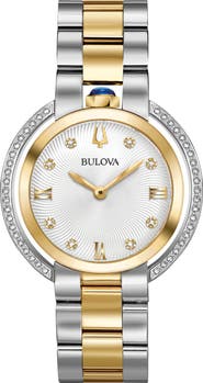 BULOVA Classic Rubaiyat Diamond Bracelet Watch, 35mm