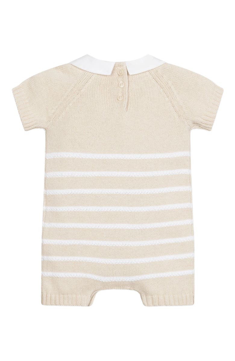 Hope & Henry Baby Organic Shortie Sweater Romper, Infant, Alternate, color, 