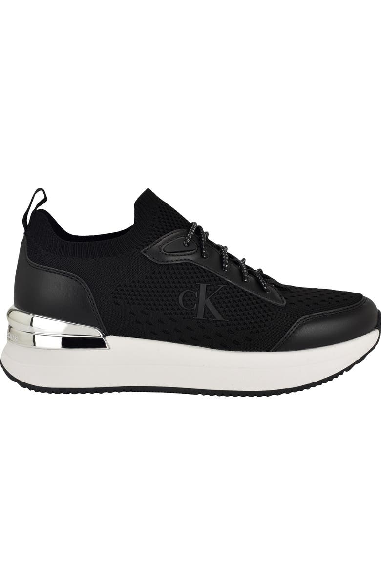 Calvin Klein Vikas Knit Sneaker, Alternate, color,