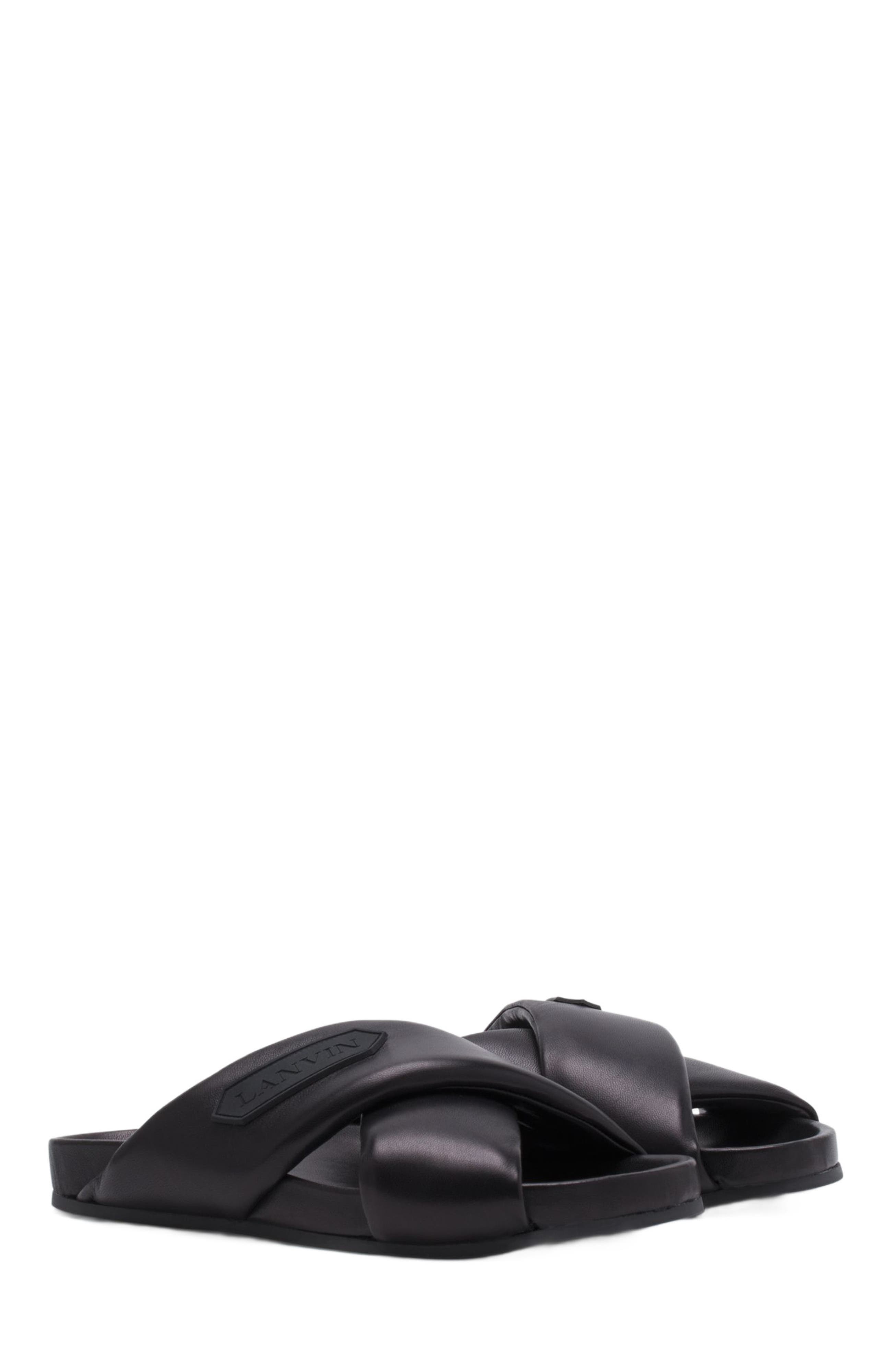 Lanvin TINKLE SANDALS IN LEATHER, Alternate, color, 