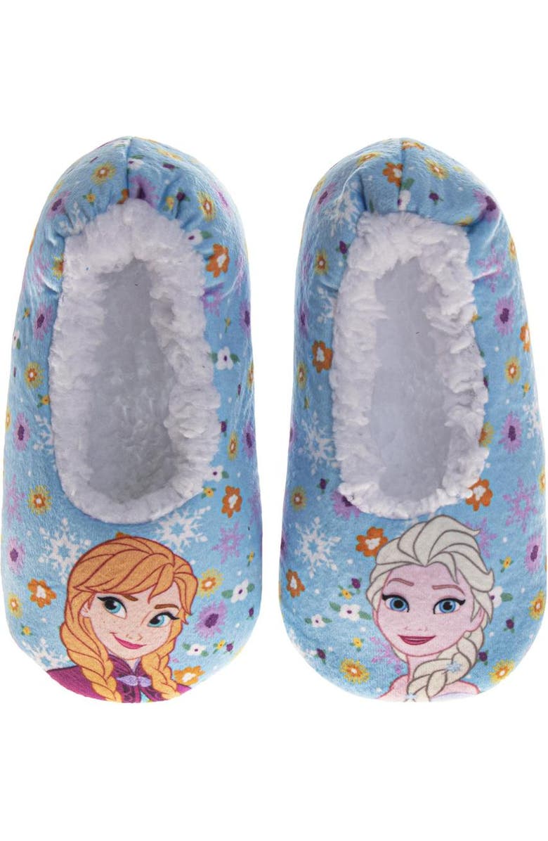 Disney Frozen Elsa Slippers, Alternate, color, Blue