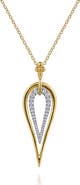 Gabriel & Co. Bujuka 14k Gold Diamond Pendant Necklace