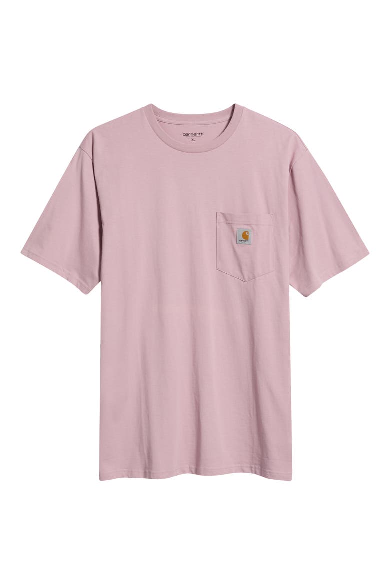 Logo Pocket T-Shirt, Alternate, color, HORTENSIA
