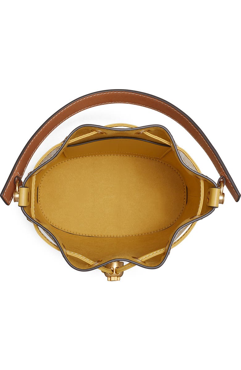 Tory Burch T Monogram Embossed Bucket Bag, Alternate, color,