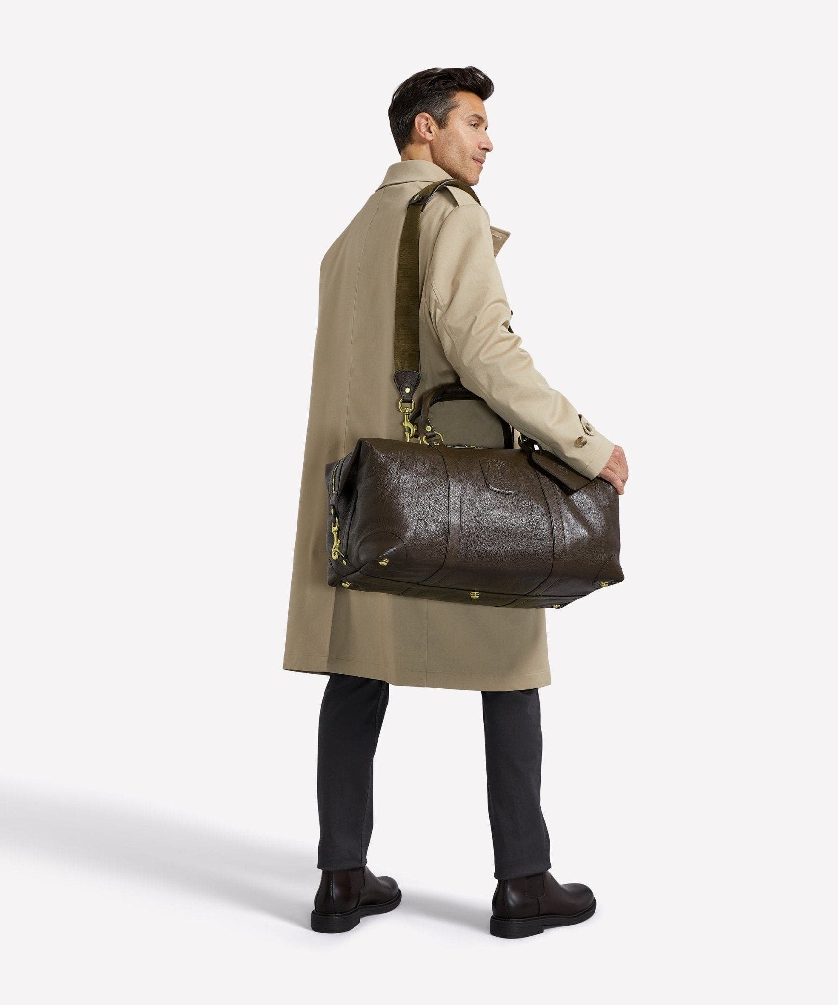 Cavalier II No. 97, Alternate, color, Vintage Walnut Leather