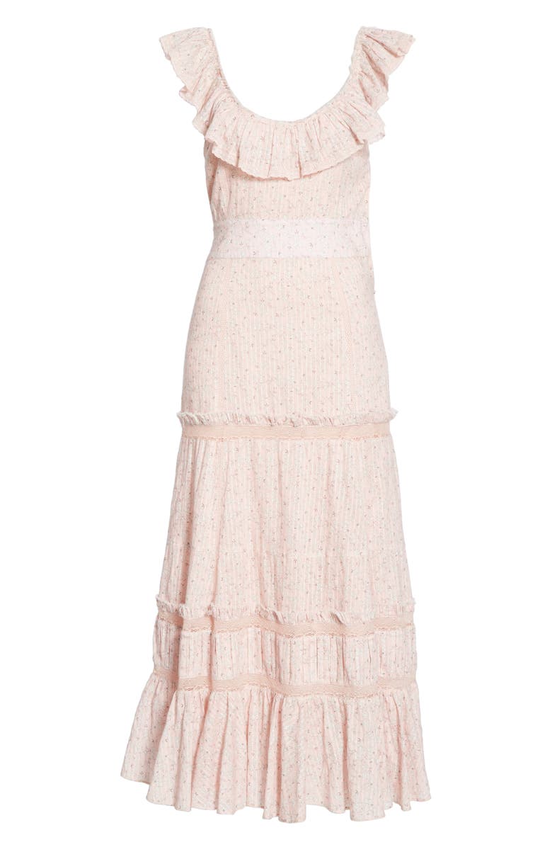 LoveShackFancy Joanne Maxi Dress, Alternate, color, 