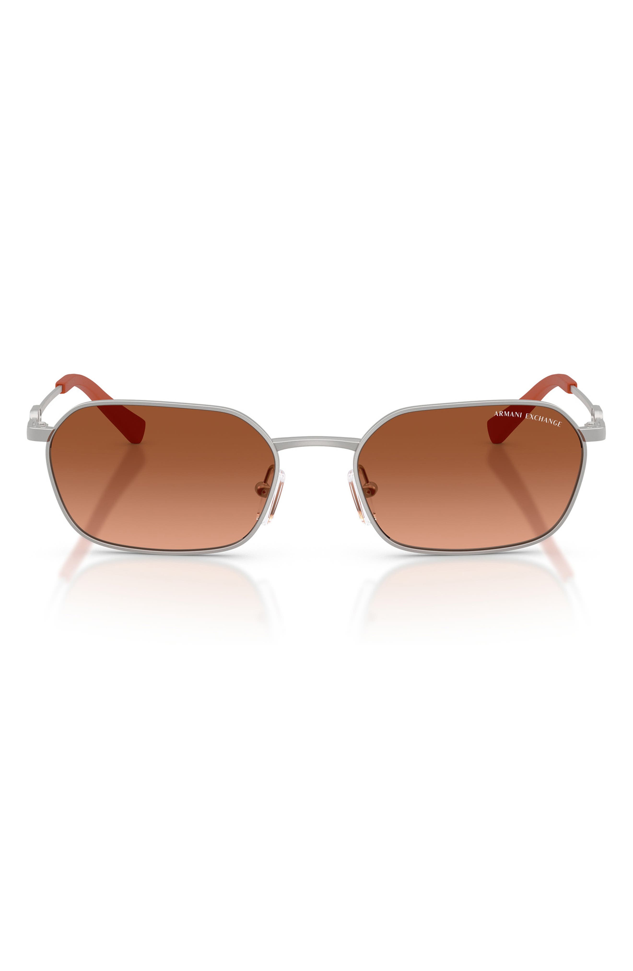MATTE SILVER / ORANGE BROWN