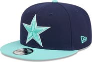 New Era Men's New Era Navy/Light Blue Dallas Cowboys Two-Tone Color Pack 9FIFTY Snapback Hat