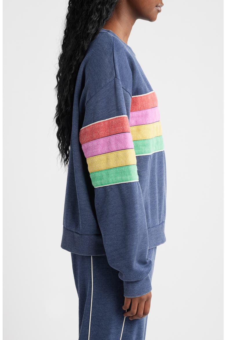 Surf Revival Relaxed Sweatshirt, Alternate, color, DARK NAVY