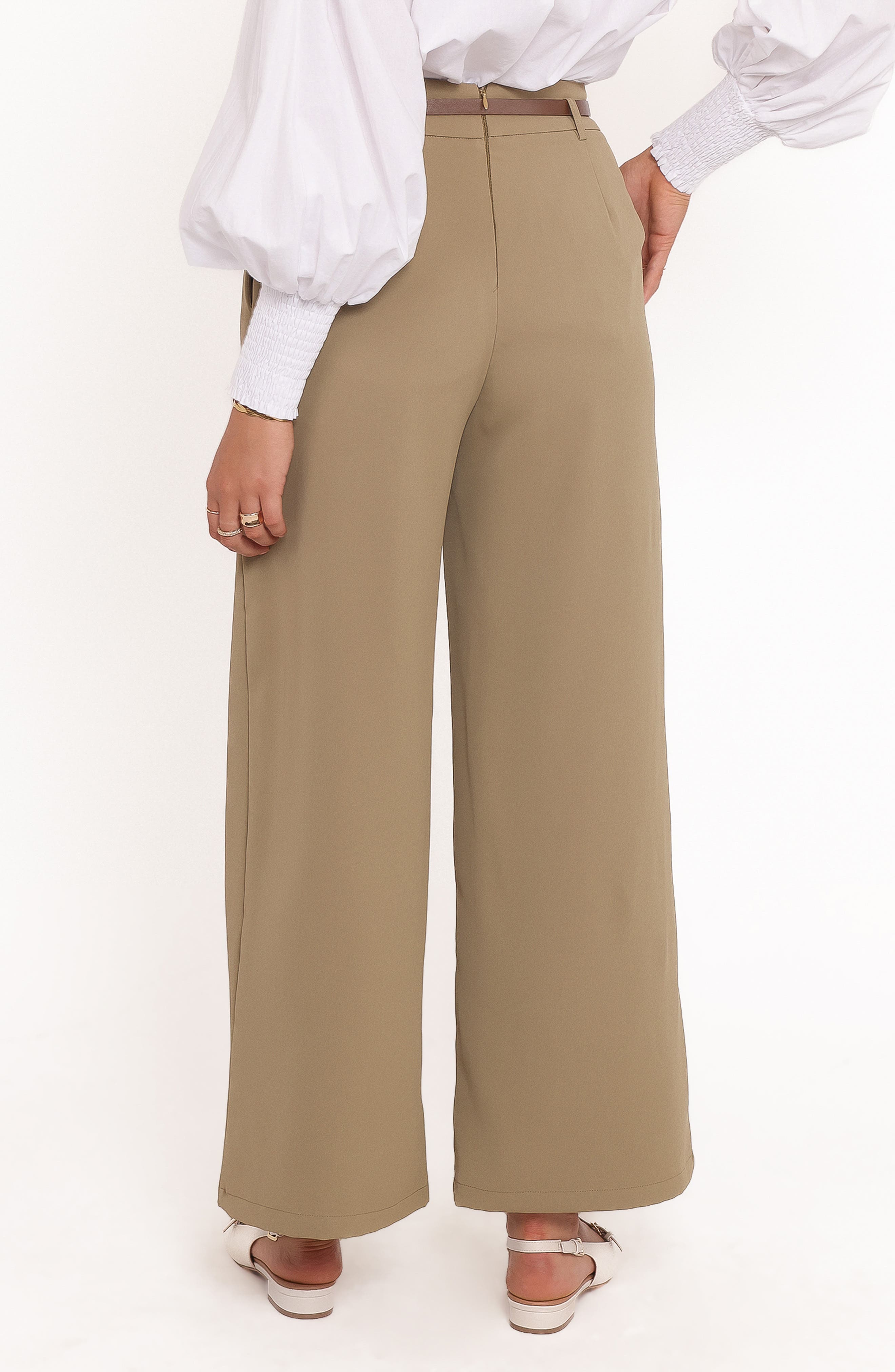 Ceres Belted Wide Leg Pants - image 2