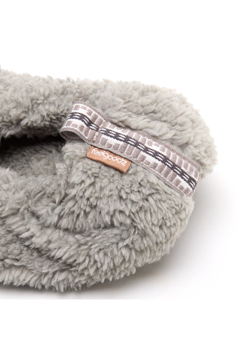 Feelgoodz Women's Aurora Slipper Socks, Alternate, color, Fog