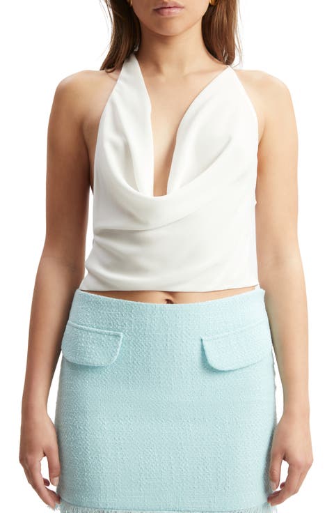 Cherie Cowl Neck Sleeveless Top