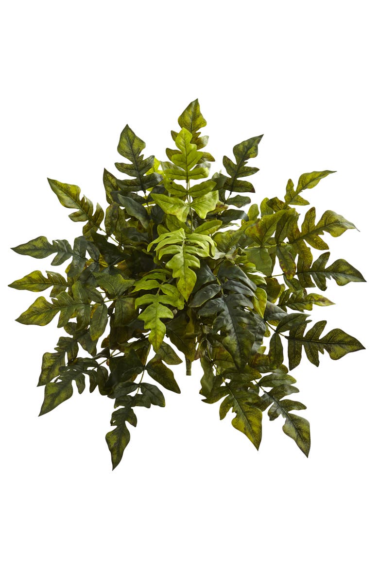 24-in Holly Fern Artificial Plant, Main, color, Green
