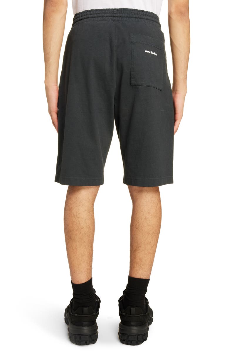 Acne Studios Organic Cotton Sweat Shorts, Alternate, color,