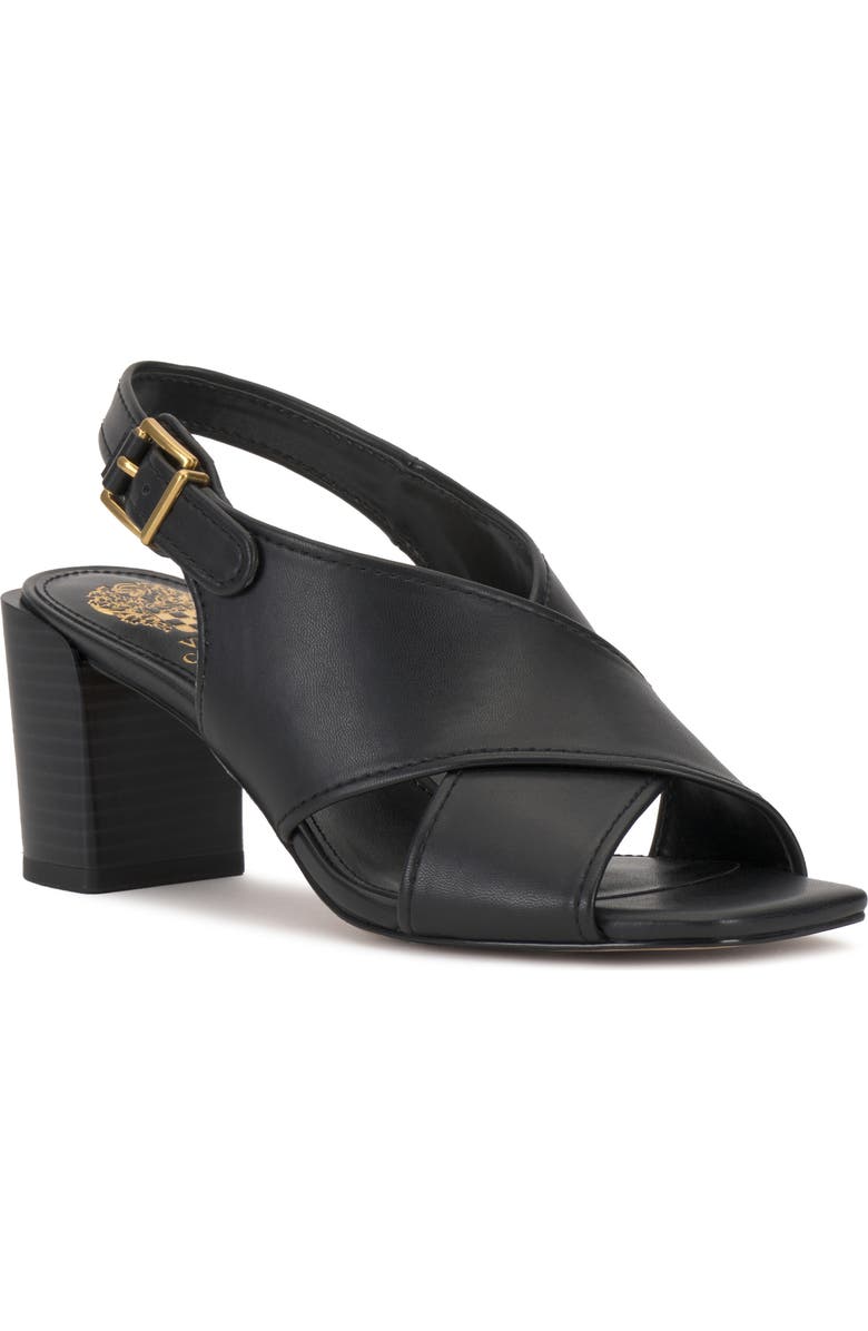 Vince Camuto Stazie Slingback Sandal, Main, color, Black