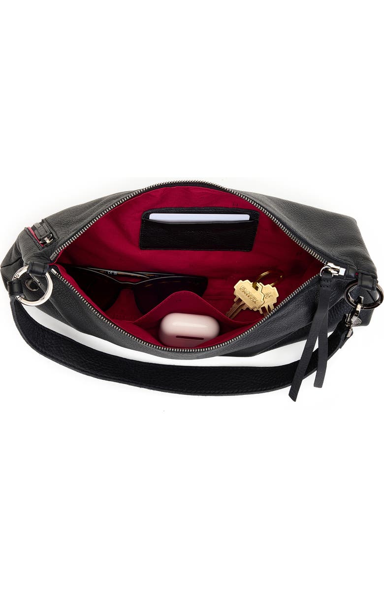 HAMMITT Kyle Shoulder Bag, Alternate, color, Black/ Gunmetal